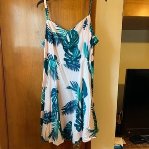 Light pink and green sundress